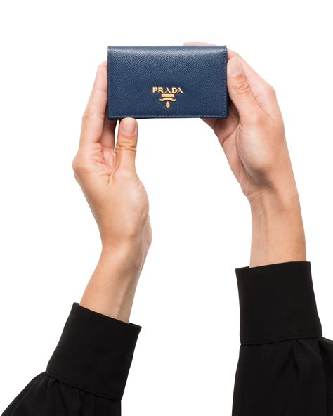 prada textured leather cardholder|Prada Saffiano Leather Cardholder .